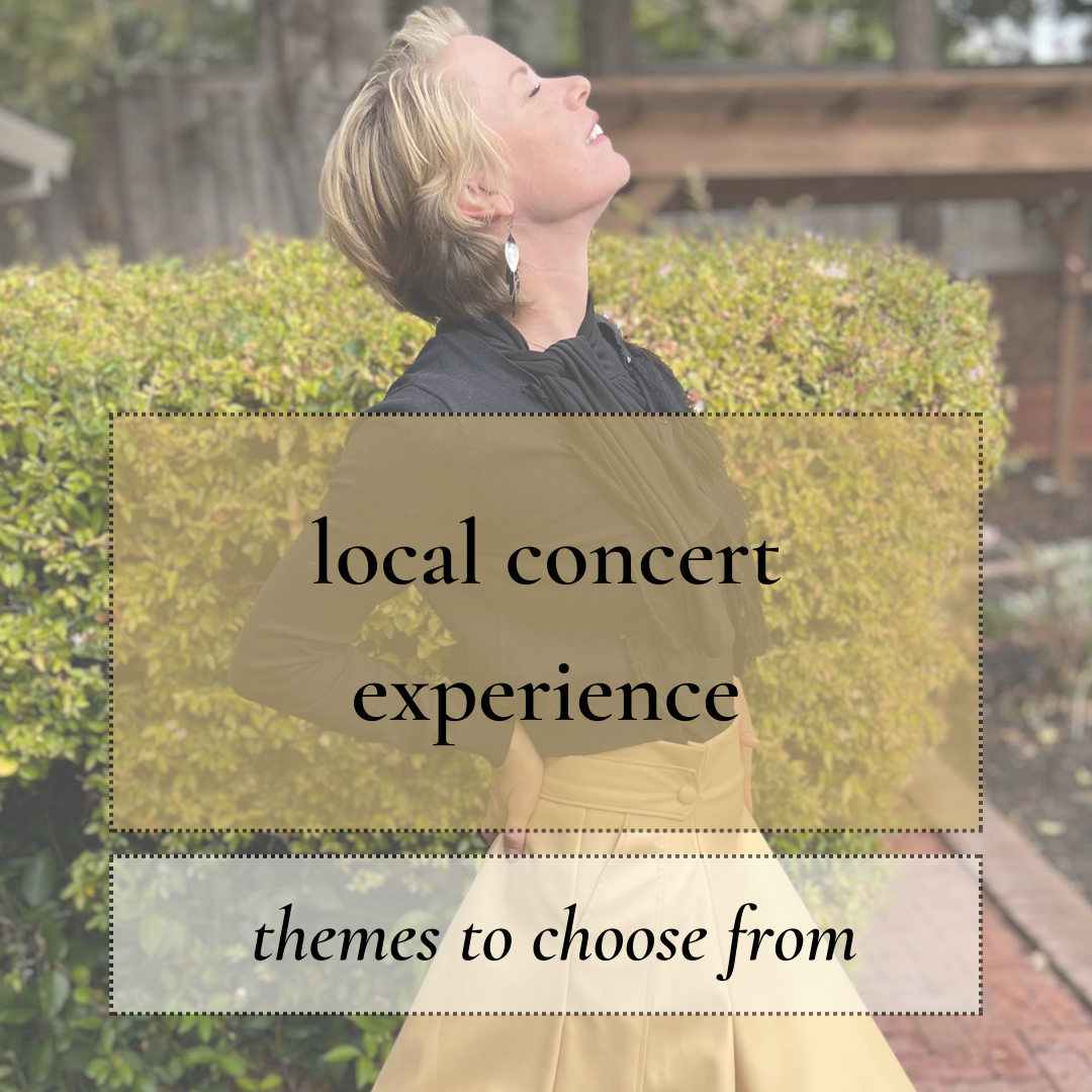 San Fransisco Area - Concert in Your Home